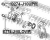 FEBEST 0274-J10UPR Guide Bolt, brake caliper